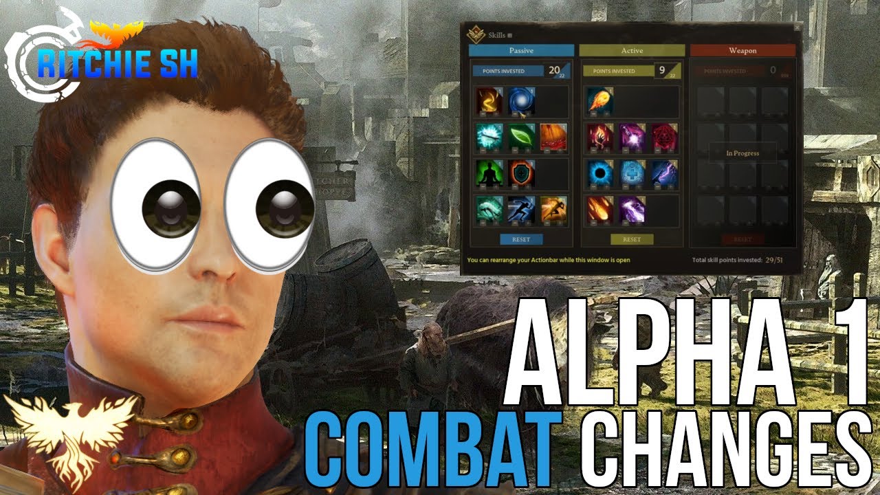 Ashes Of Creation MMORPG MY THOUGHTS On Alpha 1 Combat Changes