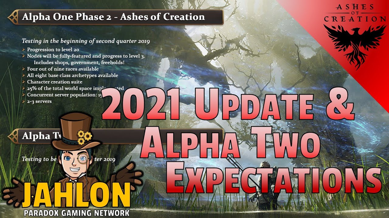 Ashes Of Creation 2021 Update And Alpha Two Expectations Ashes Of Creation Videos