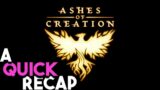 Ashes Of Creation: A Small Look At From Kickstarter To Now