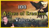 Ashes of Creation: 100 Videos zu Ashes of Creation // Fazit // Danke an meine Community