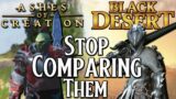 Why You Can't Compare Ashes of Creation with Black Desert