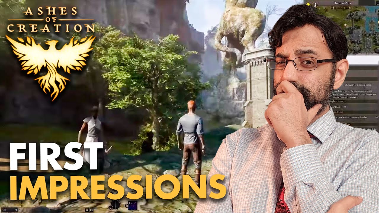 My FIRST Impressions of Ashes of Creation's Alpha 2 Gameplay - Ashes of ...