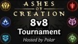 Ashes of Creation 8v8 PvP Tournament(W/ Timestamps) – Hosted by Polar, Cohosted with @LlewdLloyd